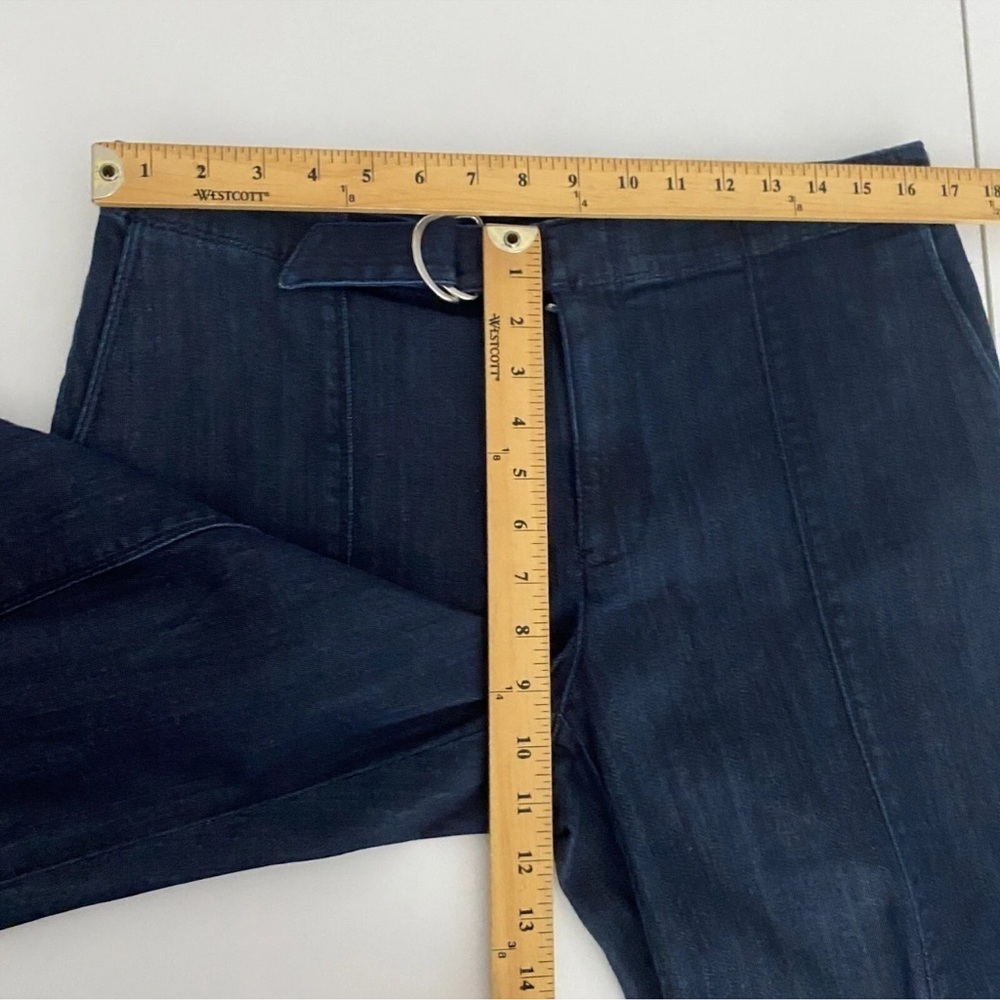 J. Jill Denim Metropolitan Full Leg Jeans Dark Wash Size 12 - Picture 6 of 7